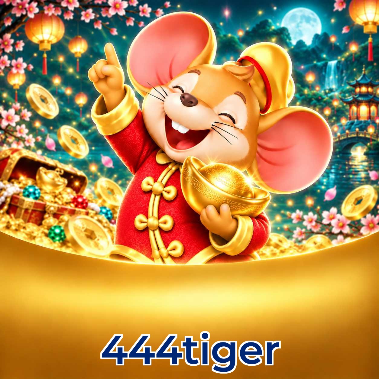 Cassino ao vivo da 444tiger com dealers reais e mesas HD